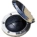 Maxwell Foot Switch, Covered, Stainless Steel
