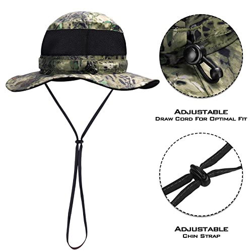 Image of KastKing Sol Armis UPF 50 Boonie Hat - Sun Protection Hat, Fishing Hat, Beach & Hiking Hat, Paddling