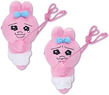 Amazon.co.jp: おぱんちゅ*うさぎ ぬいぐるみポシェット 全2種 : おもちゃ