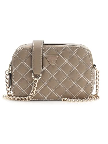 Image of GUESS cross body bag Giully II Camera Bag Pale Mocha taupe