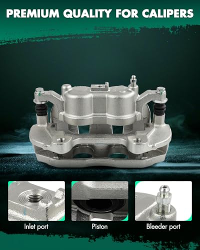 Image of SCITOO Front Passenger Side Disc Brake Caliper 18B5403A Compatible For Dodge For Journey 2012-2020,With Bracket 1PC