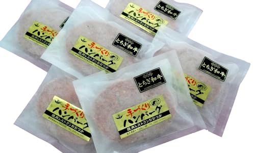 とちぎ和牛 ハンバーグ 6枚入 100% 和牛 手ごね 良質 肉の加工品 お届け:入金確認後 14日〜1ヶ月