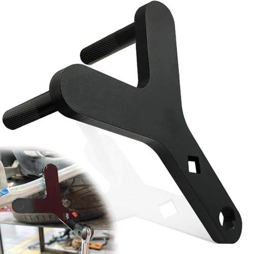 Agamino Lower Control Arm Prying Tool, High-Carbon Steel Suspension Specialty Bushing Removal Tool, Lower Control Arm & Ball Joint Removal Tool with 1/2