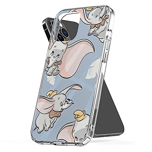Phone Case Compatible With Iphone Dumbo Shock Elephant Accessories Scratch Waterproof 6 7 8 Plus Se 2020 X Xr 11 Pro Max 12 Mini, Transparent #TOP7