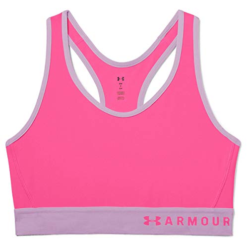 Image of Under Armour Women's Armour Mid Heathered Sports Bra