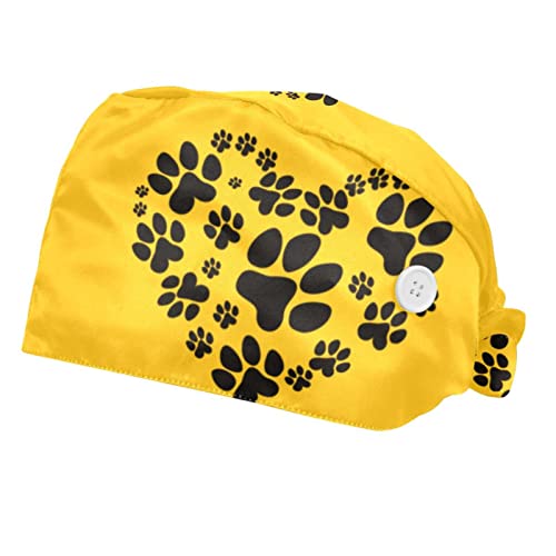 Casquettes de travail ajustables contre la transpiration pour cheveux longs et courts