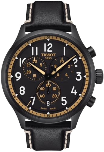 Tissot Reloj Cronógrafo Para Hombre Chrono Xl Vintage Negro T116.617.36.052.02, Correa Tissot Reloj Cronógrafo Para Hombre Chrono Xl Vintage Negro T116.617.36.052.02, Correa