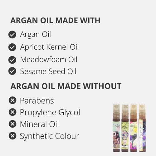 Barefoot Venus Perfume Your Soul 4 Pcs Mini 8Ml Argan Body Oil Set (Pink Pepper, Lavender Smoke, Black Coconut, Lemon Freckle) #TOP2