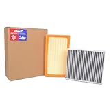 AdvanEX 17801-F0020 87139-58010 Engine & Cabin Air Filter Compatible with