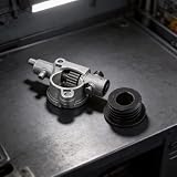 Gettimore Kit pompa olio metallo e turbina CS-2511T DCS-2500T motoseghe C022000211, 2 pezzi