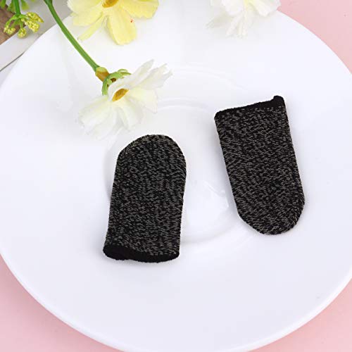 ABOOFAN Tela sensível ao toque com luva de dedo de 10 peças em nylon respirável Jogo capa de dedo el