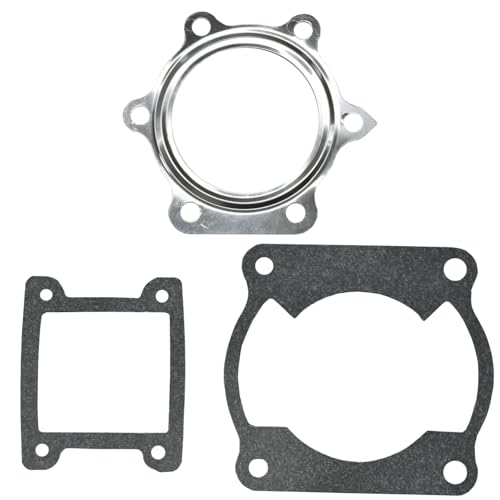 Tupo Kit de reconstrução de junta de anel de pistão de cilindro de 66 mm 195cc compatível com Yamaha