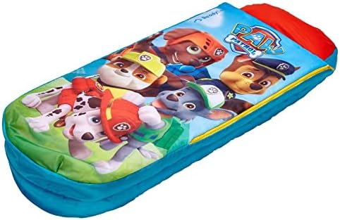 Paw Patrol Junior ReadyBed - Inflatable Kids Air Bed and Sleeping Bag in One, Blue