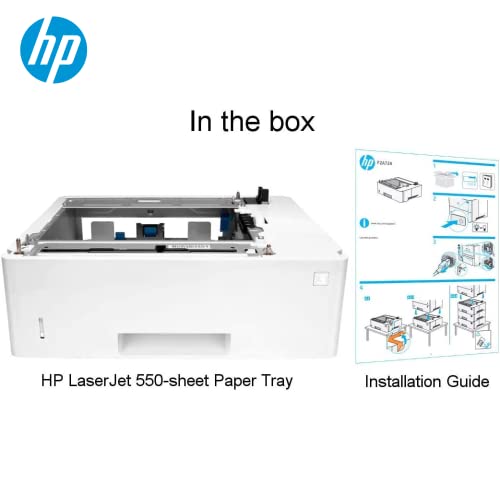 Hp Laserjet 550-Sheet Paper Tray - 550 Sheet - F2A72A, White #TOP4