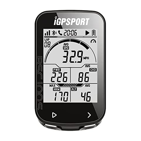 iGPSPORT BSC100S Bike Computer GPS with 2.6 inch Screen,ANT+ Cycling Computer Wireless Waterproof IPX7 Bike Speedometer and Odometer, ANT+/BLE5.0 Sensors and 40 Hours Battery Life Cover