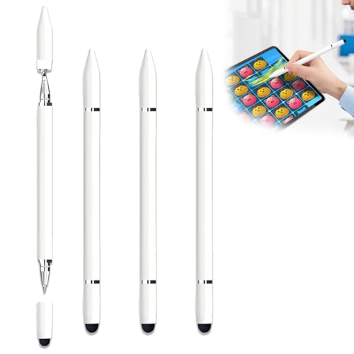 JYNXOR 3Pièces Stylet Tablette Universels, Stylets Tactile pour Écran Tactile, Stylo Tablette Tactile, pour Toutes Les Tablettes, Stylet Universel pour écrans tactiles, Stylet Tactile Capacitif 3 en 1