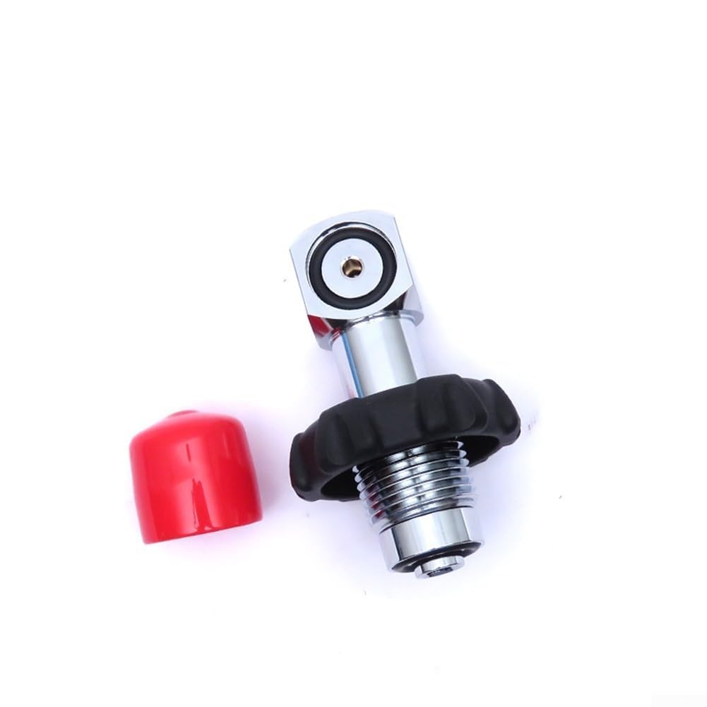 Adaptador de cilindros de buceo para BCD DIN a válvula de llenado de tanque de yugo, latón cromado