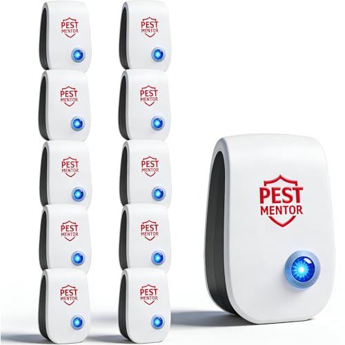 10 Pack Ultrasonic Pest Repellent Indoor Insect Repeller, Pest Control,