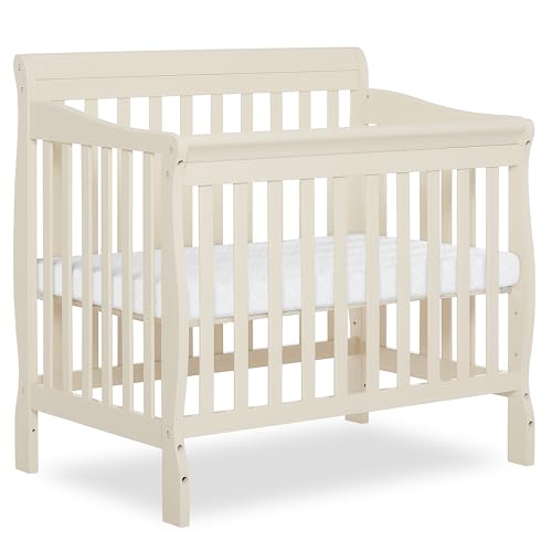 Dream On Me Aden 4-in-1 Convertible Baby Crib, French White
