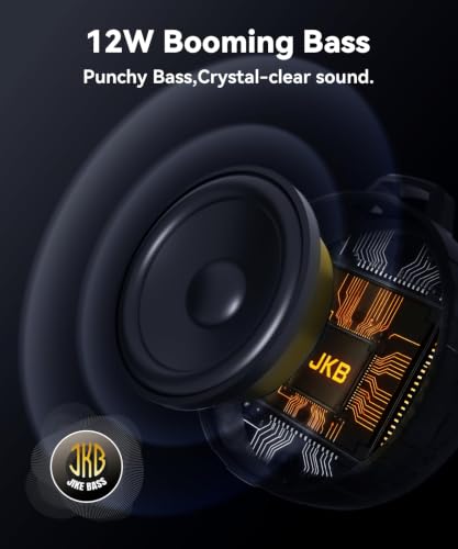 Image of BassBloom Room 1 Portable Bluetooth Speaker, IPX7 Waterproof