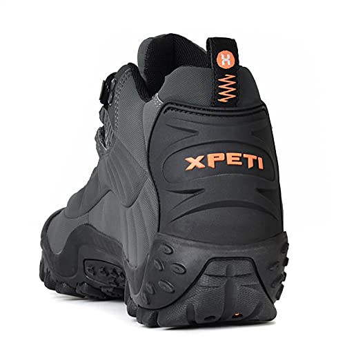 Image of Men's Waterproof Hiking Boots Mid Height Outdoor Shoes