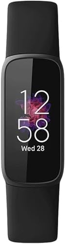 Vista 8 de Fitbit Luxe-Rastreador de Fitness y Bienestar con Gestión del Estrés, Seguimiento del Sueño y Frecuencia Cardíaca 24/7, Negro/Grafito, Talla Única