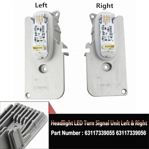 Unité de commande LED 63117339055 pour éclairage de prestige F02 gauche - 2