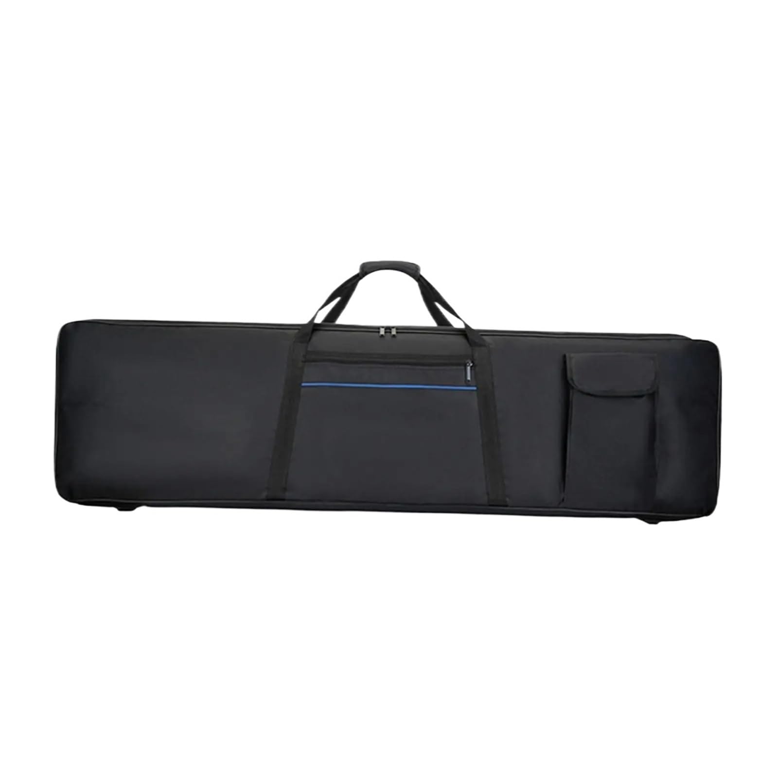 Housse de transport pour clavier Étui de protection épais for piano électrique avec sangles sac à dos, transport for clavier 88 touches, for école, studio musique, voyage, concert(140cmx44cmx17cm)