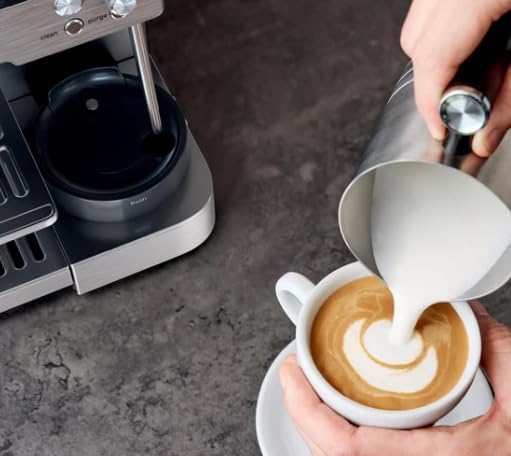 Ninja Luxe Café Signature Series ES655CCO 3-in-1 Espresso, Coffee and Cold Brew Machine (Renewed)