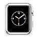 HOCO Case for Apple Watch 3 iWatch TPU Plated Plating Protective Bumper Cover Ultra-Thin Scratch-Resistant Flexible Slim Lightweight Cover for Series 2 Series 3 (42mm Silver)