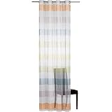 barbara becker gardinen schwarz 100 % Polyester Barbara Becker FD Moana 04 Fertigdekoration, Polyester, Bunt, 255cm x 135cm