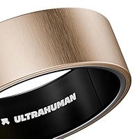 ULTRAHUMAN Ring AIR - Matte Grey- Size 9 - Smart Ring | No Monthly
