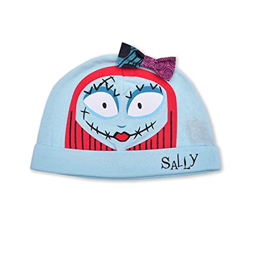 Disney Nightmare Before Christmas Sally Girls’ Bodysuit Dress And Cap Set For Newborn And Infant - Multicolor #TOP3