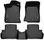 SMARTLINER Custom Fit All Weather 2 Row Black Floor Mat Liner Set Compatible with 2021-2023 Acura TLX (Fits FWD (Front Wheel Drive) and AWD (All Wheel Drive) Models )