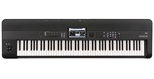 Korg Krome 88 Music Workstation Bundle With Adjustable Stand, Sd Card, Instrument Cable, Dust Cover, Sustain Pedal, Headphones, And Austin Bazaar Polishing Cloth #TOP1