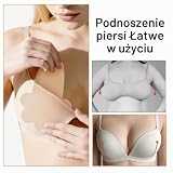 8szt Niewidzialny Biust Podnieść Taśmy, Wodoodporny & Potoodporny Cycek Taśma dla Duże Biusty Oddychający Sutek Osłony dla Kobiet A-G Kubek (Kolor Skóry)