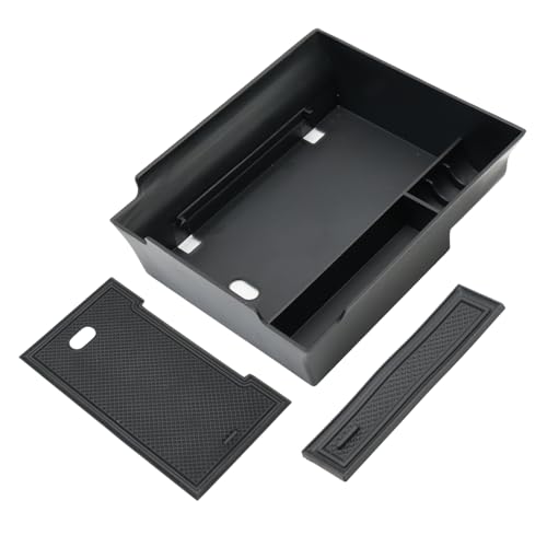 Attisfiera Armlehne Handschuhfach Organizer Aufbewahrungsbox für Ioniq 6 Mittelkonsole Aufbewahrungsbox Armlehne Organizer Mittelarmlehne Handschuhfach