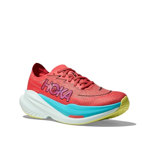 Hoka Mach X 2 Red Blue SS25 Women's Shoes, Size Eu 38 - 7