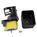 Fuzilin Kaymon GX120 Air Filter Housing with air Filter Assembly for Honda GX140 GX160 GX200 Engine Lawn Mower Replace 17230-Z51-820 17410-Z51-020 17235-Z51-831