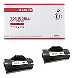  NOPAN-INK - Toner x2-593-BBMM (Noir X2) - Compatible pour Dell S2810dn H815dw S2815dn Dell S2810dn H815dw S2815dn