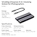 SMALLRIG 9 in 1 CFexpress Type B Card Reader Docking Station with USB3.2 (Gen 2) 10Gbps, SD/TF/CFexpress Type B Readers, USB-A/USB-C/HDMI/Gigabit Ethernet Ports, for iPhone for Mac - 4662