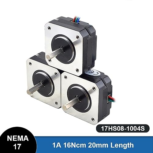 Moteur pas à pas Nema 17 plat 17HS08-1004S pour axe CNC compact - 2