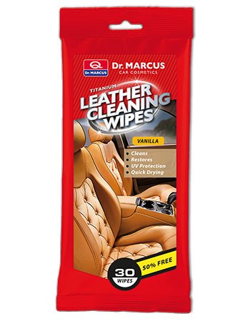 DR.Marcus Toallitas de Cuidado para el Cuero del Coche (30 toallitas)