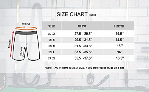 Men's 5 Inch Inseam Workout Shorts Athletic Gym Shorts Bodybuilding Short Shorts Casual Running Shorts Red Us L #TOP5