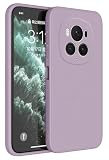 Topme Cover per HONOR Magic6 Pro 5G (6.8" Inches) Custodia Case, Protezione Della Pelle Della Custodia in Silicone Tpu - Erba viola