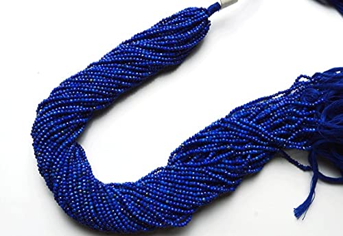 Lapis-lazuli 2mm perles facettées pour créer un bracelet bohème chic unique