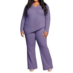 Purple V-neck+pockets 957