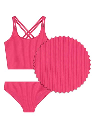 Image of Kanu Surf Girls Waverly UPF 50 Beach Sport Criss-Cross Tankini