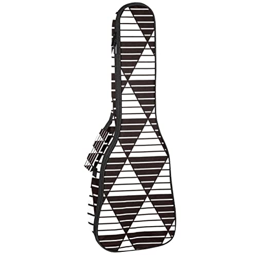 Sac de transport étanche pour ukulélé ténor housse rembourrée triangles