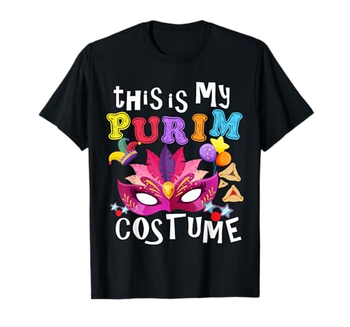 Este es mi Purim disfraz judío Purim regalo Camiseta